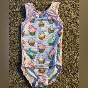 Girls gymnastics dance leotard